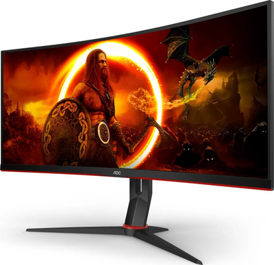 Monitor AOC CU34G2XP/BK, 34", WQHD, 180Hz, i zi
