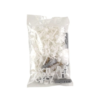 Set grepa për shina tavani Domoletti, për 2 ose 3 pista, plastikë e bardhë