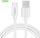 Kabllo karikimi T-phox Exceed USB C, 1m, 3A, e bardhë