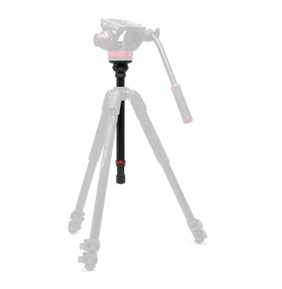 Tripod video Manfrotto 502 Head 055, alumini, 3 seksione, i zi