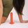 Dildo silikoni Fun Factory Magnum, 18 cm, me bazë vakumi, koral