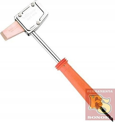Hekur saldimi Kemper Flat Copper, majë bakri e sheshtë 210 g, 180 W, portokalli