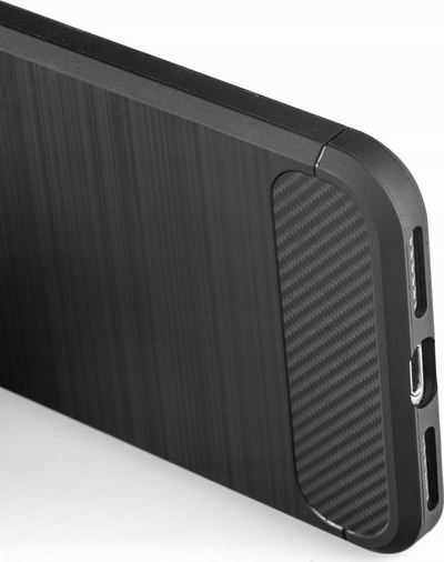 Maskë telefoni Armor Carbon për Xiaomi 13T Pro, e butë, mbron nga goditjet, e zezë
