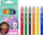 Lapsa me ngjyra Starpak Pastels Gabby’s Dollhouse, që lahen, 6 ngjyra, shumëngjyrëshe