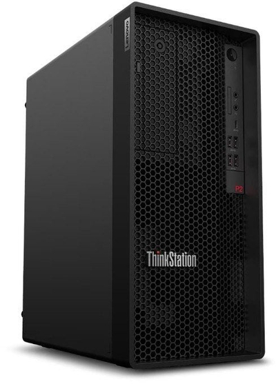Kullë workstation Lenovo ThinkStation P2 Tower Gen 2, pjesë për zëvendësim, e zezë