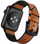 Rrip lëkure 4wrist për Apple Watch - 42/44/45/49 mm, e kaftë e errët