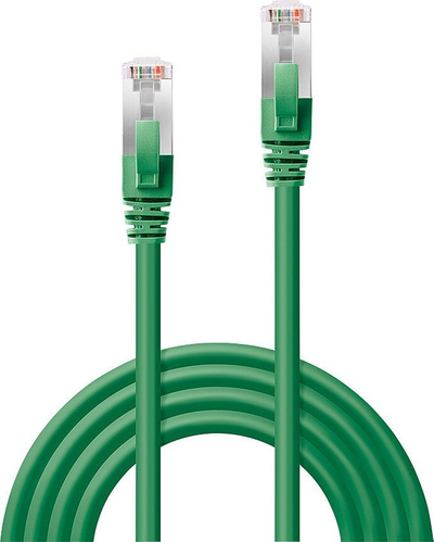 Kabllo rrjeti LINDY 47679 CAT 6A RJ45, S/FTP, 2m, jeshile