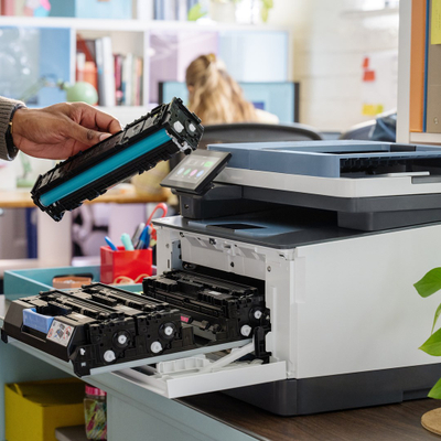 Printer multifunksion HP Color LaserJet Pro 3302sdw, A4, WiFi, i bardhë