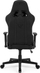 Karrige gaming SENSE7 Leatherette, mbështetëse krahësh të rregullueshme, ndriçim RGB, e zezë