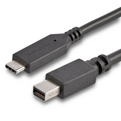 Kabllo StarTech USB C në Mini DisplayPort CDP2MDPMM6B, 1.8m, 4K 60Hz, e zezë