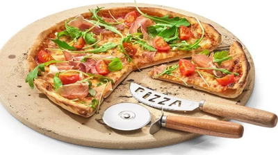 Set prerëse pice Zeller, 2 pjesë, çelik inox, dorezë ergonomike