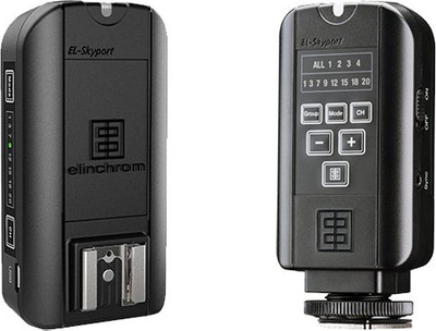 Triger blici Elinchrom EL-Skyport Universal Plus Set E19370, pa tela, për studio, i zi