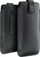 Këllëf universal xhepi Forcell Carbon Model 14 për iPhone 11 dhe XR, me mbyllje PULL UP, ngjyrë e zezë