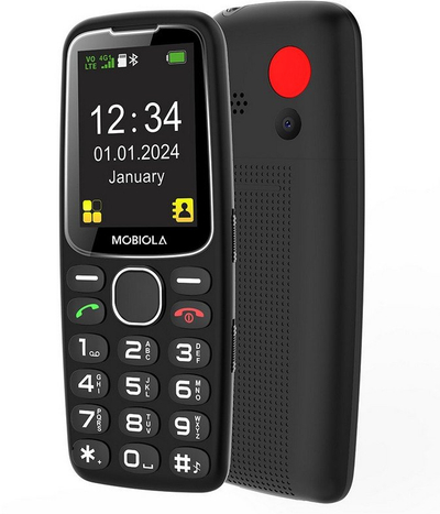 Telefoni GSM Mobiola MB800, 2.4", Dual SIM, i zi