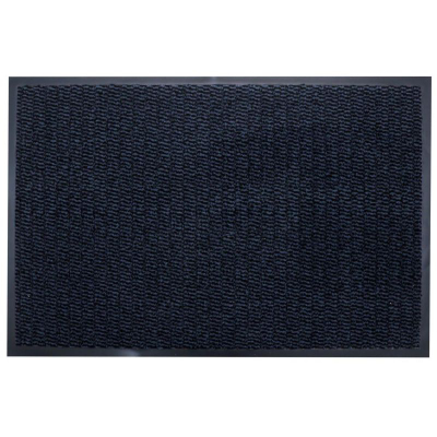 Dyshek hyrje Easy Life Mako, 90x150 cm, gomë antirrëshqitëse, blu navy