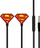 Kufje in ear DC Superman 001, për kalamoj, kabllo 1.2 m 3.5mm, shumëngjyrëshe