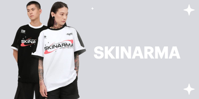Bluzë SKINARMA Halo XL, me mëngë t'shkurtra, pambuk, blu e errët, përmasë XL