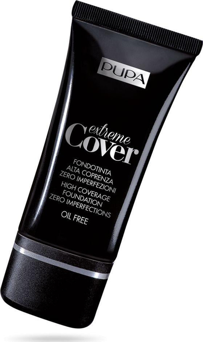 Fondatinë Pupa Extreme Cover, SPF 15, 30 ml, nuanca Ivory