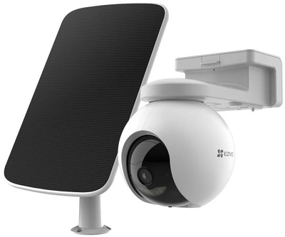 Kamerë IP Ezviz HB8 + Panel Diellor, 2K, Pan & Tilt