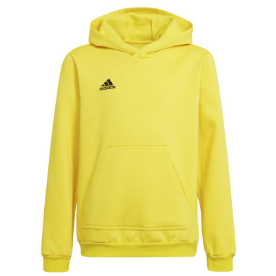 Блуза со капуч Adidas Entrada 22 Jr, памук полиестер, за деца, сина
