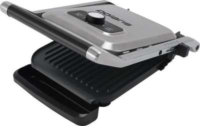 Grill elektrik Polaris PGP 2902, pllaka jo ngjitëse, termostat me rrotull, gri