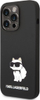 Mbulesë telefoni Karl Lagerfeld KLHCP14XSNCHBCK për iPhone 14 Pro Max, silikon, Choupette, e zezë