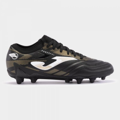 Këpucë futbolli Joma Powerful 2401 FG, lëkurë sintetike, për burra, të zeza