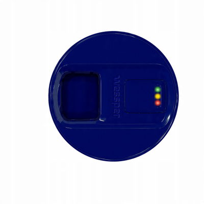Kanna filtrimi xhami Wessper D2 Futureflow, 3.3L, me numërues LED, blu