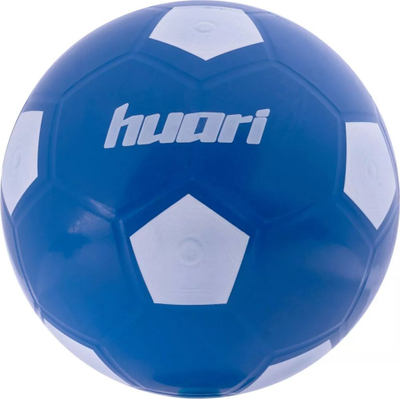 Top futbolli Huari TACAO, madhësia 5, PVC, blu e bardhë