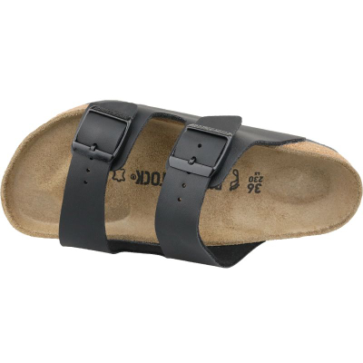 Shapka Birkenstock Arizona 51791, shollë tapë, mikrofibër vegane, të zeza