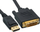 Kabllo Adaptec DP-DVI M/M, 2m