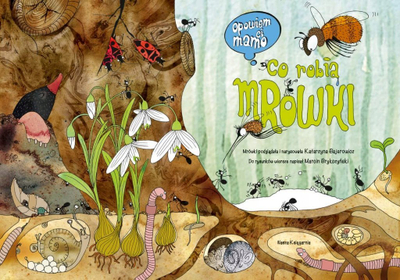 Libër për kalamaj Media Rodzina I Will Tell You Mommy What Ants Do, faqe të forta, ilustrime me ngjyra