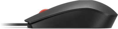 Mouse Lenovo USB, optik, 3 butona, zi me t’kuqe