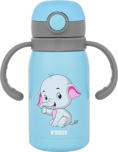 Shishe termus për kalama N’Oveen TB562, 300ml, gryka kundër derdhjes, blu
