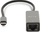 Мрежен адаптер LMP LMP-USBC-GESG, USB во RJ45, 1000 Mbps, сив