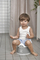 Qyp trajnimi BabyBjörn Smart Potty, i vogël, me enë të brendshme që hiqet, gri me të bardhë
