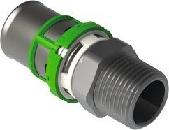 Mbërthyes metalik MCH F20-1/2", me fije mashkullore, i kallajisur
