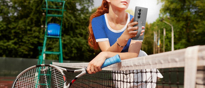 Маска за телефон Samsung EF-MF956TJEGWW, 7.6\", со потпирач, сива