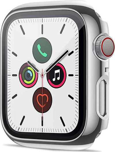 Mbulesë mbrojtëse Alogy Case Housing 1 për Apple Watch 4 5 6 SE, ngjyrë argjendi