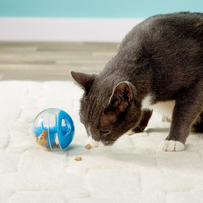 Lodër për lojna me mace Catit Treat Ball, 7cm, rozë