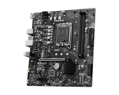 Pllakë amë MSI PRO B760M B DDR4, LGA1700, mATX, e zezë
