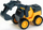Lodër eskavator Theo Klein Volvo Power Excavator, shkallë 1:24, plastikë e fortë, shumëngjyrëshe