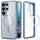 Kllëf telefoni Spigen Ultra Hybrid MagSafe Samsung Galaxy S26 Ultra, transparent, me unazë magnetike, blu e çelët