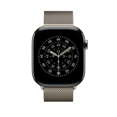 Apple Watch 46mm Loop, Natural Milanese Loop, S/M