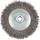 Furçë teli për hekur Graphite 125 mm, tel çeliku i valëzuar, M14, argjendtë