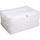 Qese ruajtjeje Storage Solutions, 60x45x30 cm, mbyllje me zinxhir, e bardhë
