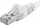Kabllo rrjeti Premiumcord CAT6a S FTP, RJ45 RJ45, 0.25m, e bardhë