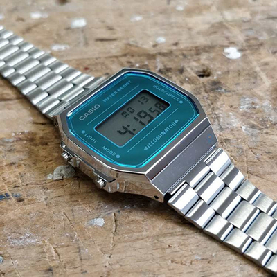 Orë për femra Casio Collection Vintage, e argjendtë