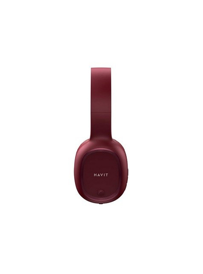 Kufje wireless Havit H2590BT PRO, Bluetooth 5.1, mikrofon, të kuqe