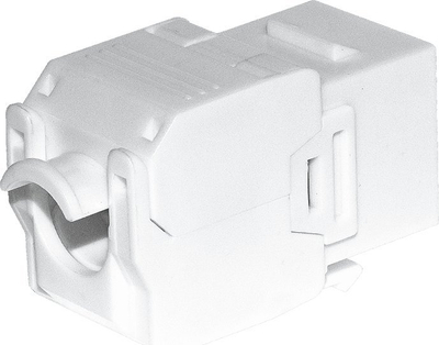 Modul Keystone NetRack RJ45 Cat 5e UTP, tool less, i bardhë